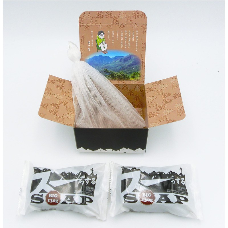 Jishi Shiosha Sukusu Soap, Pack of 2