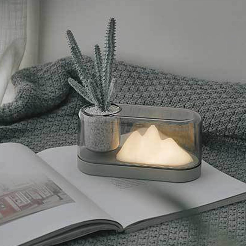 Cute Nursery Light LED Mountain Style Pen Holder 3 Color