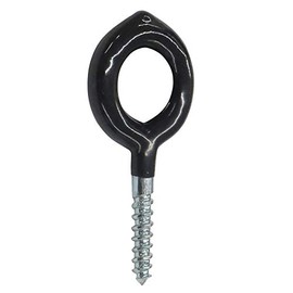 DAIDOHANT 10185370 (Hanging Hardware / Hook) Color Heaton (Black) [No.10] (A) 27 x (B) 20 x (C) 0.5 inches (12 mm) [Iron] (3 Pieces)