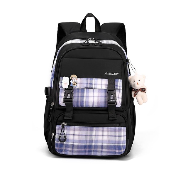 FANDARE Backpack, Women's, Students, Large Capacity, Cute, 15.6 Inch PC