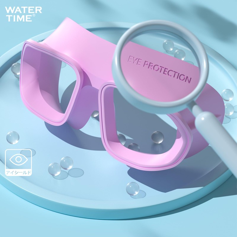 WATERTIME Goggles for Elementary School Children 4 to 12 Years