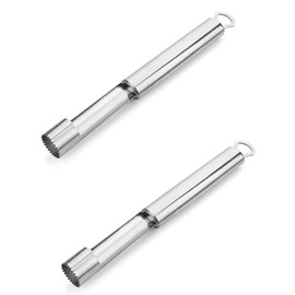 2 PCS Apple Corer, Stainless Steel No-Slip Handle Apple Corer Remover Pear Apple Core Remover Cutter Tool
