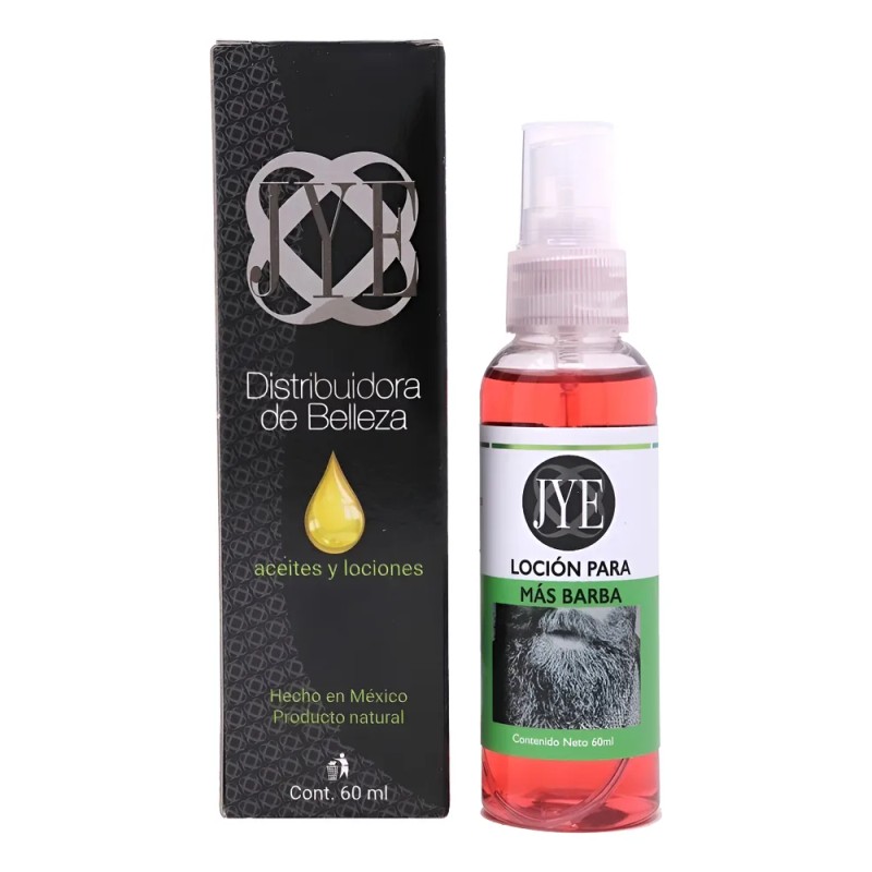 Locion Jye Crecimiento Barba 60 Ml Super Natural