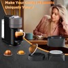 NESSUS Reusable Vertuo Pods Refill Kit, Lid Easy Remover for