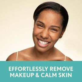 Aveeno Calm + Restore Unscented Makeup Remover Face Wipes, Fragrance Free Facial Cleansing Towelettes with Oat Extract & Calming Feverfew Leave Skin Feeling Soothed, Alcohol Free, 25 ct