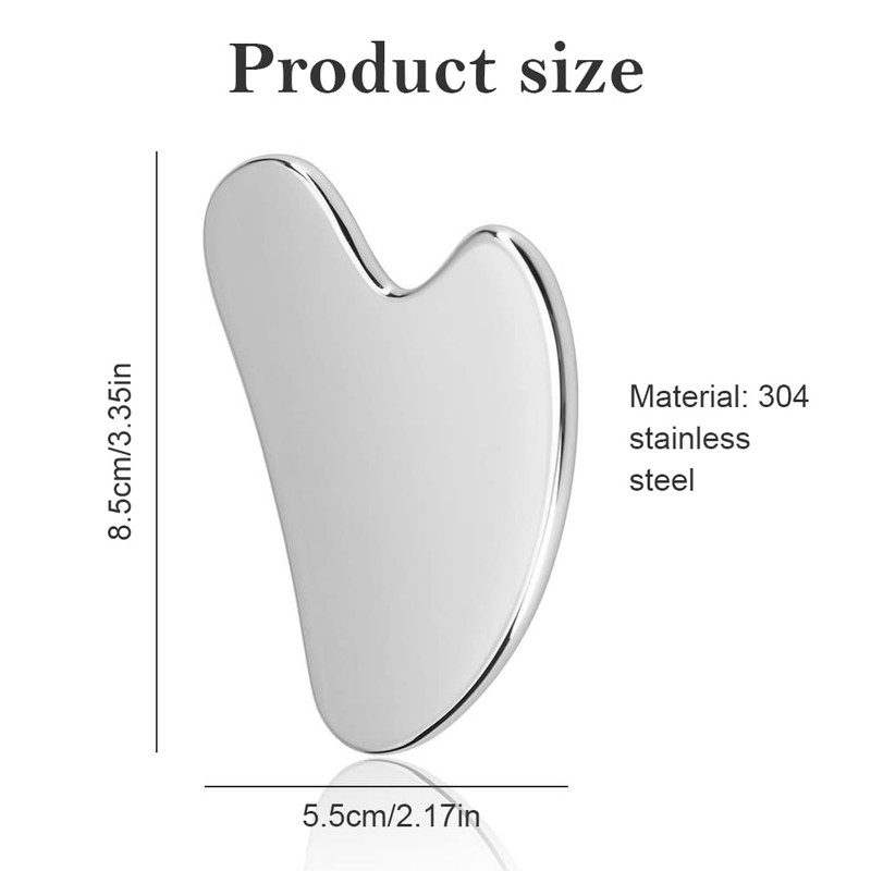 Gua Sha Stainless Steel, Gua Sha Face Massage, Guasha Face