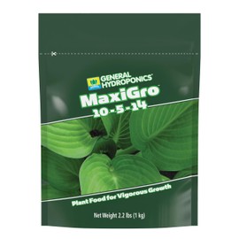 General Hydroponics MaxiGro Plant Food For Vigorous Growth, 2.2 lbs.