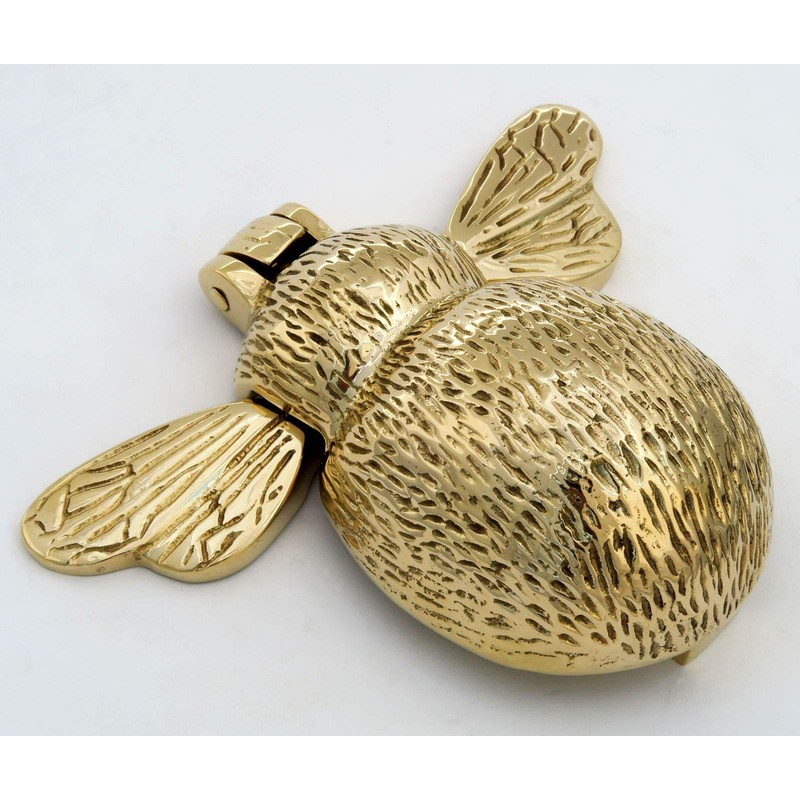 Castelion® Solid Brass Bumble Bee Door Knocker