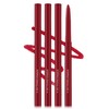 Jutqut 4PCS Dark Red Eyeliner Pencil, Eye Liner Pencils, Waterproof