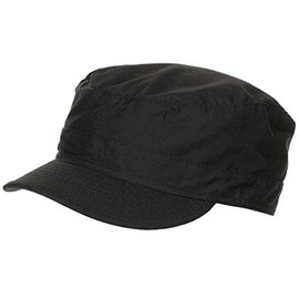 MFH BDU Ripstop Field Cap Black Size XL