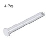 sourcing map Clevis Fork Bolts Single Hole Flat Head Galvanised