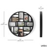 Umbra Luna Collage Picture Frame Holds Nine 4x6 Photos, Large