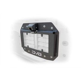 DV8 Offroad | TSJL-02 | Spare Tire Delete Kit for 2018-Current Wrangler JL | Back-up Camera Housing Included | Black Finish