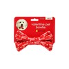 Pearhead Valentines Day Pet Bow Tie, Slide On Dog Apparel
