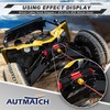 AUTMATCH Winch Cable Hook Stopper (2 Pack), Silicone Rubber Winch