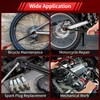Hairich 1/2-Inch Drive Click Torque Wrench, Dual-direction 40-300ft.lb/33.9-406.8Nm, 72-tooth Torque
