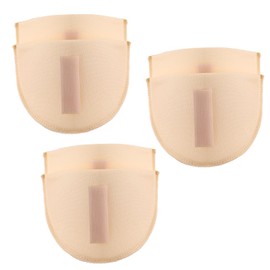 WLLHYF 3 Pairs Set-in Shoulder Pads 1.5cm Thickening Sewing Sponge Shoulder Pad Breathable Foam Shoulder Enhancer for Women Men Clothing Round Sloping High Low Shoulders Blazer Suit T-Shirt