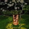 ZIKSUN Solar Lanterns Outdoor Garden Hanging Lights, Birdy Hollow Design