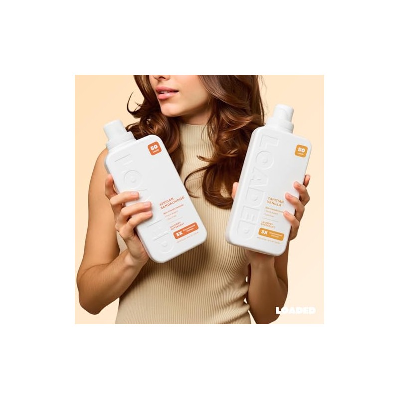 Loaded Laundry Detergent, Luxury Cologne & Perfume Scented | 50