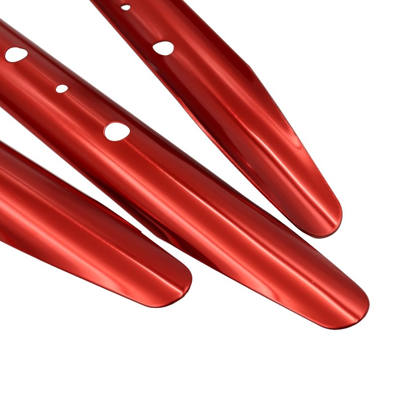 Nicear Tent Pegs Metal Heavy Duty Sand Snow Stakes U-Shaped