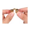 Hsthe Sea 4 Pcs Brass Hidden Concealed Hinge Invisible Barrel