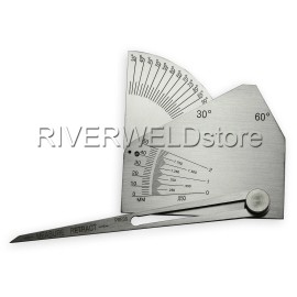 RIVERWELD SKEW-T Fillet Welder Gauge Gage Welding Inspection Measurement Test Metric