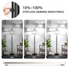 Dimmable Floor Lamp, 3 Lights Arc Floor Lamps for Living