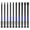 HPHOPE Impact Hex Head Allen Wrench Drill Bit Set 10