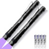 MOLAER UV Black Light Flashlight 2-Pack Mini 395nm Blacklight Pen
