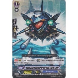Cardfight!! Vanguard TCG - Mako Shark Soldier of the Blue Storm Fleet (BT16/141EN) - Booster Set 16: Legion of Dragons & Blades ver.E