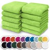 NatureMark Pack of 10 Face Cloths 100 % Cotton Terry