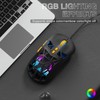 SOLAKAKA SM901 Gaming Mouse,13800DPI RGB Mouse with Programmable Buttons,53g Lightweight