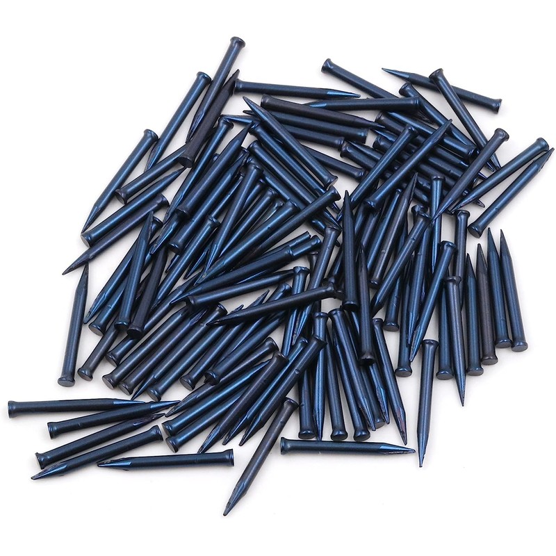 Design61 100 x Steel Pins Skirting Board Pins Nail 1.4