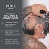 Cibu for Men Charcoal Shampoo and Conditioner Bundle - 12oz