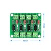 Hailege Set of 2 PC817 4 Channel Optocoupler Insulation Board