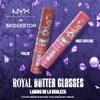 Nyx Professional Makeup, Bridgerton brillo labial, Tono: Praline (café). Brillo