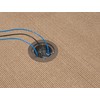 Arlington FLBR5420 Recessed Power and Data Round Floor Box (Brown)