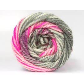 Lot of 2 x 150gr Skeins Ice Yarns Cakes Alpine Angora (20% Angora) Yarn Grey Shades Pink Shades White