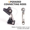 RERPRO JL Hood Latches Lock for 2018-2024 2025 Jeep Wrangler