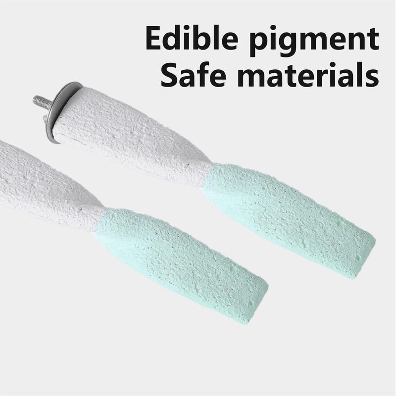 Parrot Perch with Rough Surface for Beak and Claw Trimming