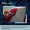 60mm / 2.5 inch Fabricoat Paintbrush – Angled Cutting In