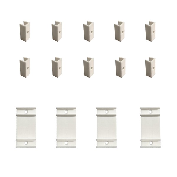 Neon Rope Light Mounting Bracket, Plastic Neon Clip for Govee