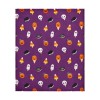 Spooky Vibes Summerween Velvet Plush Throw