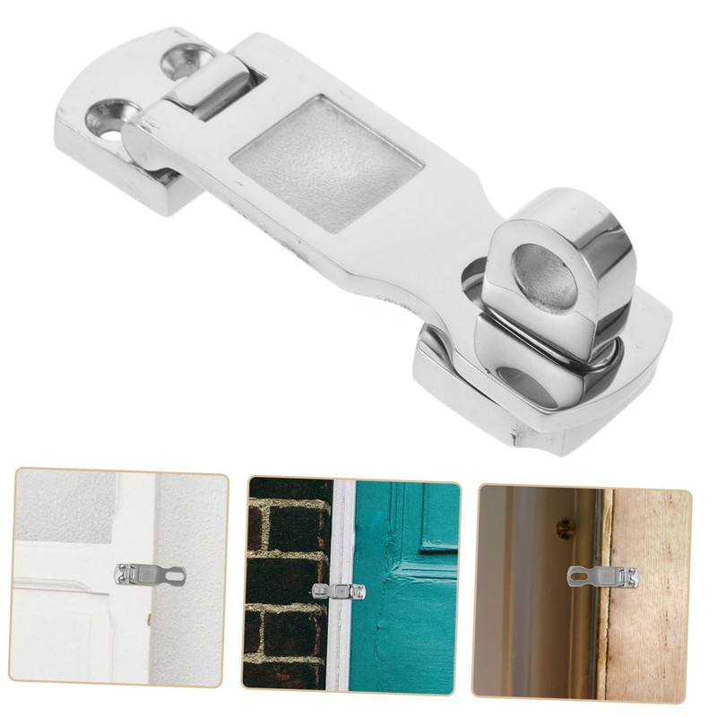 Sosoport Stainless Steel Boat Latch Heavy Duty Hatch Lock for