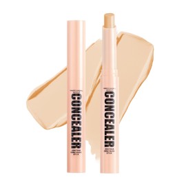 Boobeen Waterproof Concealer Pen, Soft Matte Cream Contour Pencil, Blemishes, Dark Circles, Skin Color Correction, Natural and Flawless Makeup (04#, 1 Count)