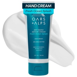 Oars + Alps Dry Hand Repair Cream, Naturally Derived Skin Care Made with Shea Butter, Dermatologist Tested, TSA Friendly, 2 Fl Oz