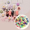 Nail Art Clay Daisy Flowers (5 pieces, 8 types) Rose Flowers (3 pieces, 9 types) (WC9382D) / 네일아트 점토 데이지꽃5입 8종 장미꽃3입 9종 (WC9382D)
