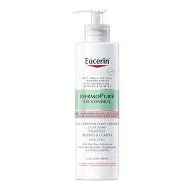 Eucerin DermoPure Gel de Limpieza Concentrado 400ml Gel Facial con cido Saliclico para Rostro y Cuerpo, Anti-Manchas, Anti-Imperfecciones, Anti...    