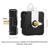 YUPVM 2Pcs Non-Ticking Quartz DIY Wall Clock Movement Mechanism Kit