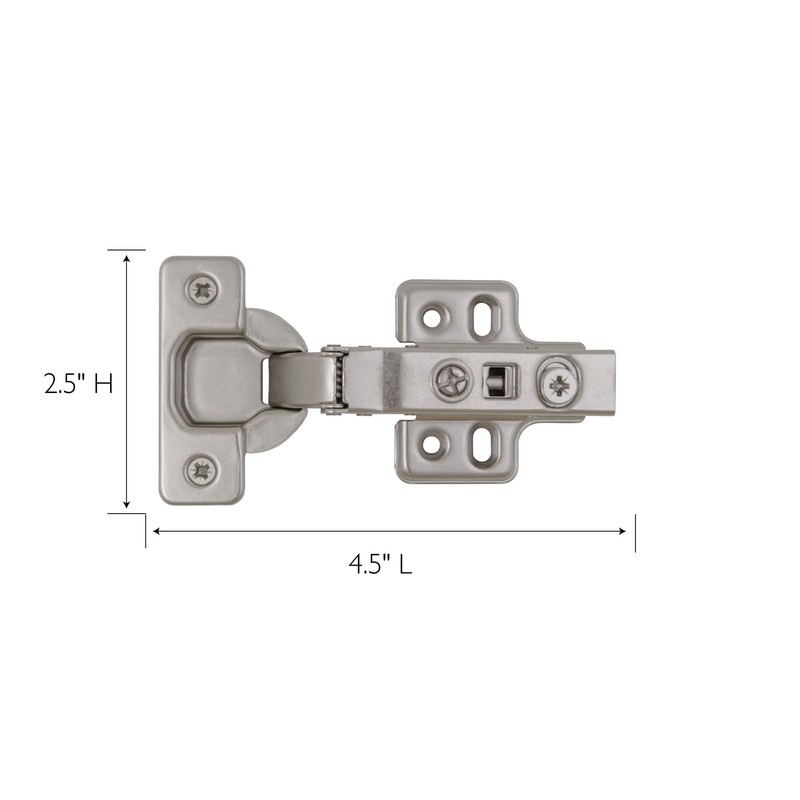 Design House 189654 Soft Close Hinges for Kitchen Cabinets 10-Pack